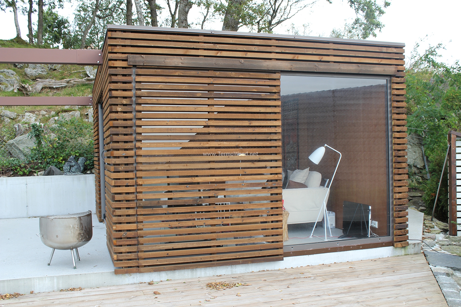 İstanbul ThermoWood Ahşap Deck Kaplama ThermoWood Ahşap - SerMimar ThermoWood