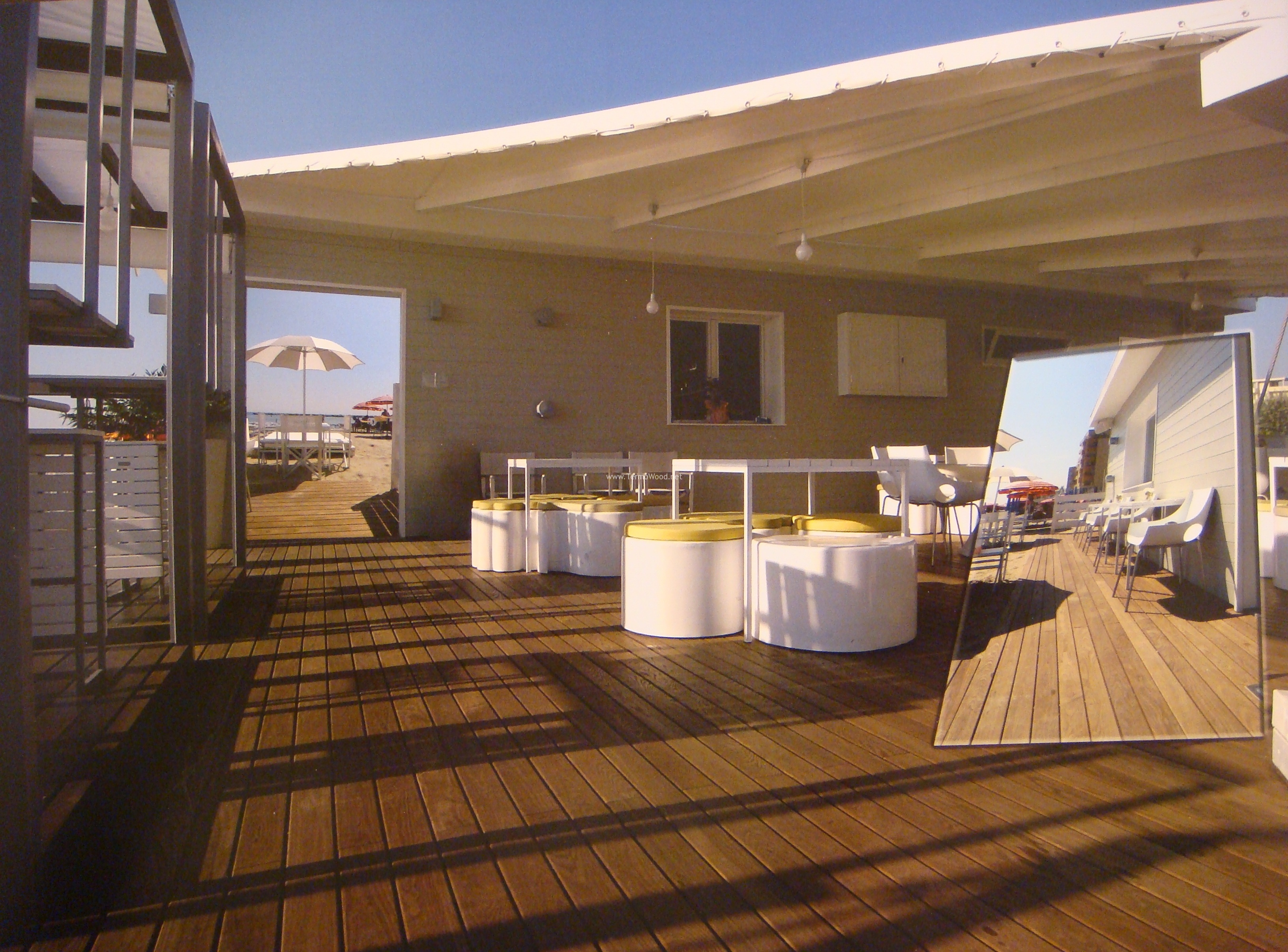 Uşak ThermoWood Ahşap Deck Kaplama ThermoWood Ahşap - SerMimar ThermoWood