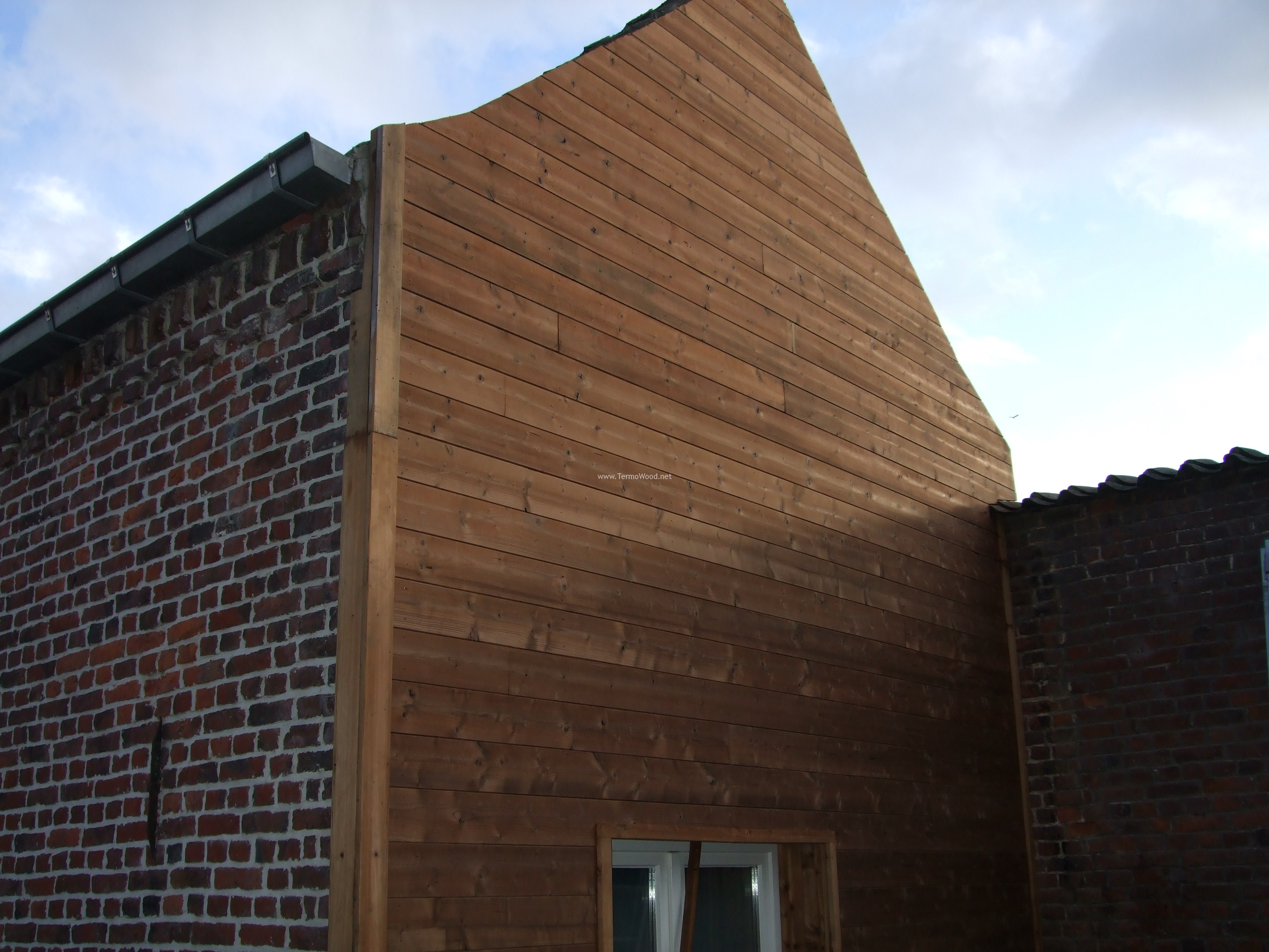 Bağcılar ThermoWood Ahşap Cephe Kaplama ThermoWood Ahşap - SerMimar ThermoWood