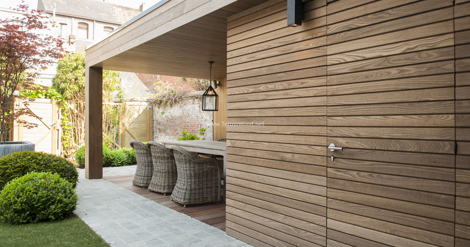 İstanbul ThermoWood Ahşap Cephe Kaplama 1