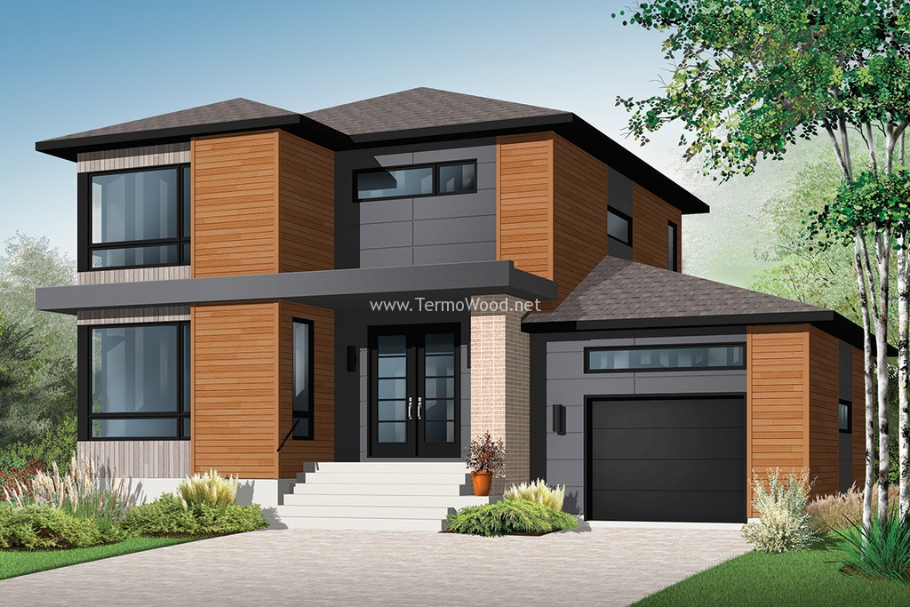 Avcılar ThermoWood Ahşap Cephe Kaplama 1